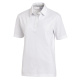 Polo-Shirt 1/2 Arm Modell 08/2637 weiss/silber Gr. XS