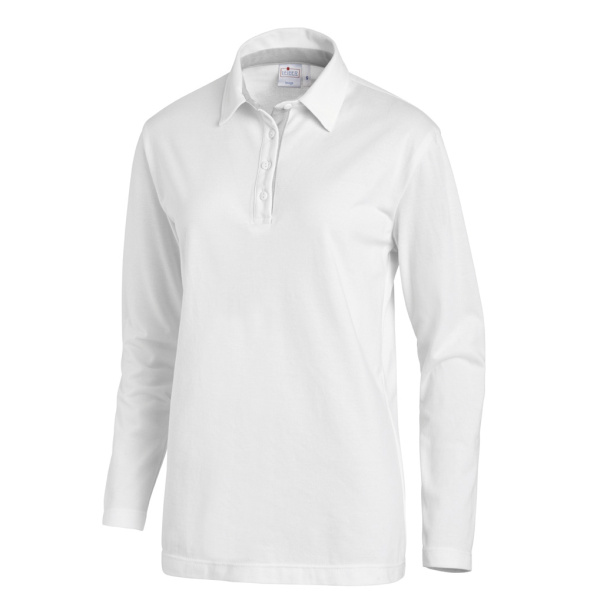 Polo-Shirt 1/1 Arm Modell 08/2638 weiss/silber Gr. L