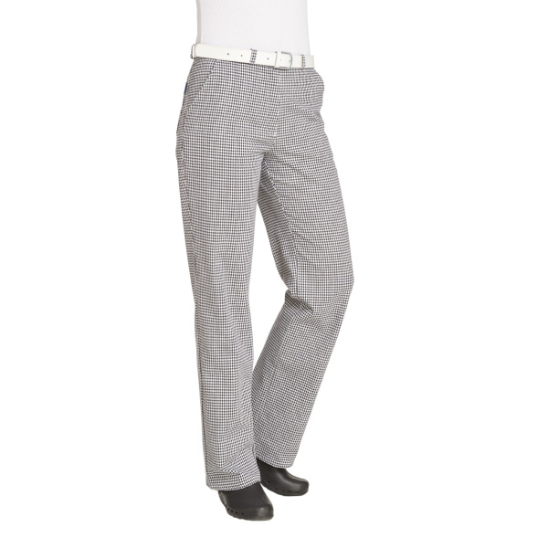 Da. Kochhose Modell 08/290 schwarz/weiss Gr. 48