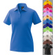 Damen Poloshirt Polo Shirt royal blau 2XL
