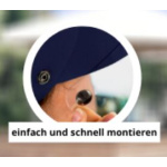 Cap mit abnehmbarem Visierschild größenverstellbar