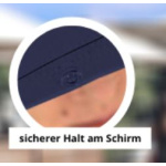 Cap mit abnehmbarem Visierschild größenverstellbar