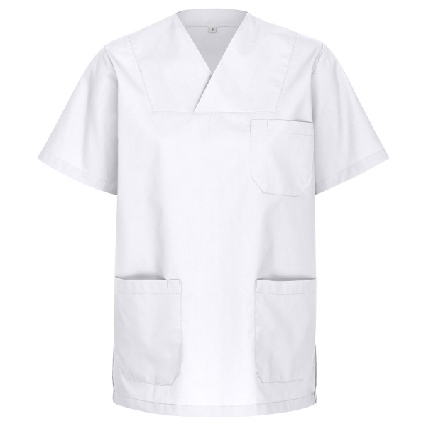 Schlupfkasack OP-Kasack weiß 4XL