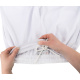 Schwesternhose weiss, blickdicht mit Kordel Gr. 38
