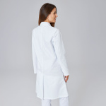 Exner Damen-Labormantel Laborkittel mit Druckknöpfen weiß XS