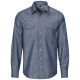 Herren-Jeanshemd Denim Modell 233 royalblau Gr. XL