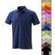 Herren Poloshirt Polo Shirt marine blau 5XL