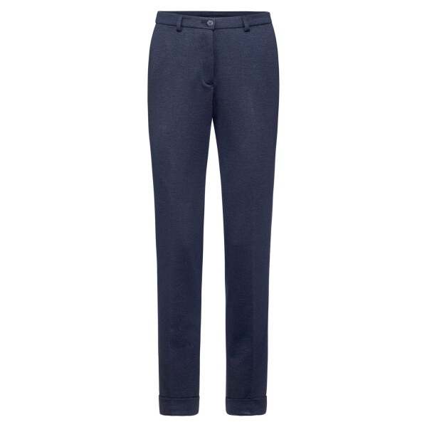 Damen-Jerseyhose RF Modell 1385 blau meliert Gr. 80