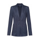 Damen-Jerseylangblazer RF Modell 1449 glencheck blau Gr. 34