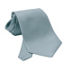 Krawatte Modell 914 65% Polyester, 35% Baumwolle silber grau