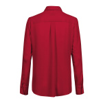 Chiffon-Bluse 1/1 RF Modell 6580 rot Gr. 46
