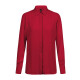 Chiffon-Bluse 1/1 RF Modell 6580 rot Gr. 40
