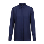 Chiffon-Bluse 1/1 RF Modell 6580 marine Gr. 42