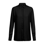 Chiffon-Bluse 1/1 RF Modell 6580 schwarz Gr. 50