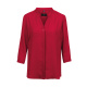 Chiffon-Bluse 3/4 RF Modell 6586 rot Gr. 40