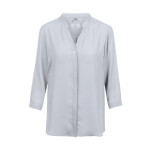 Chiffon-Bluse 3/4 RF Modell 6586 silbergrau Gr. 42