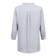 Chiffon-Bluse 3/4 RF Modell 6586 silbergrau Gr. 36