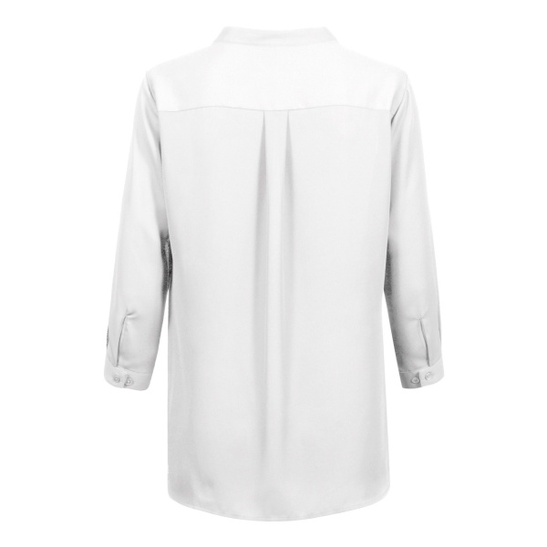Chiffon-Bluse 3/4 RF Modell 6586 offwhite Gr. 48