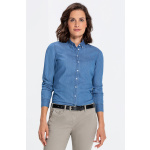 Damen-Bluse 1/1 RF Casual Modell 65911 light blue denim