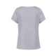 Chiffon-Bluse 1/4 RF Modell 6577 silbergrau Gr. 38