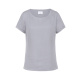 Chiffon-Bluse 1/4 RF Modell 6577 silbergrau Gr. 52