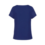 Chiffon-Bluse 1/4 RF Modell 6577 marine Gr. 50