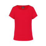 Chiffon-Bluse 1/4 RF Modell 6577 rot Gr. 52