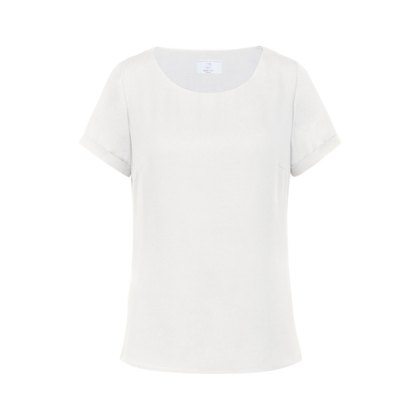 Chiffon-Bluse 1/4 RF Modell 6577 offwhite Gr. 38