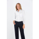 GREIFF Damen-Bluse langarm Modell 6650 weiss Gr. 54