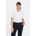 GREIFF Damen-Bluse kurzarm Modell 6651 weiss Gr. 60