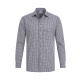Greiff Herren-Hemd Modell 6667 vichy karo schwarz Gr. 47/48