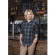 Damen Karobluse Urban-Style Modell BF8 marine Gr. 2XL