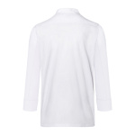 Langarm Überwurf-Kochhemd Basic Modell BJM4 weiß Gr. 4XL