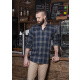 Herren Karohemd Urban-Style Modell BM8 marine Gr. 2XL