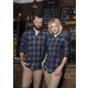 Herren Karohemd Urban-Style Modell BM8 marine Gr. 2XL