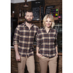 Herren Karohemd Urban-Trend Modell BM9 sahara Gr. M