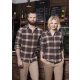 Herren Karohemd Urban-Trend Modell BM9 sahara Gr. M