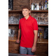 Herren Workwear Poloshirt Basic Modell BPM4 rot Gr. 4XL