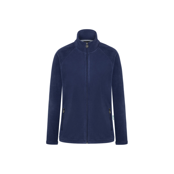 Damen Workwear Fleecejacke Warm-Up Modell JF22 marine Gr. 3XL