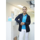 Damen Workwear Fleecejacke Warm-Up Modell JF22 marine Gr. 3XL