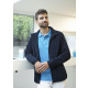 Herren Workwear Fleecejacke Warm-Up Modell JM37 marine Gr. 5XL