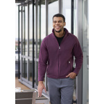Herren Workwear Fleecejacke Warm-Up Modell JM37 aubergine Gr. 4XL
