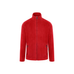 Herren Workwear Fleecejacke Warm-Up Modell JM37 rot Gr. 4XL