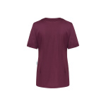 Kurzarm Damenkasack Essential Modell KS63 aubergine Gr. 56