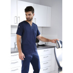 Kurzarm Herren-Schlupfkasack Essential Modell KS65 marine Gr. 3XL