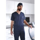 Kurzarm Herren-Schlupfkasack Essential Modell KS65 marine Gr. 4XL