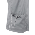 Kurzarm Damen-Schlupfkasack Essential Modell KS66 platingrau Gr. 2XL