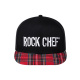 Flat Cap ROCK CHEF®-Stage2 Modell RCKM14 schwarz