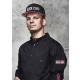 Flat Cap ROCK CHEF®-Stage2 Modell RCKM14 schwarz