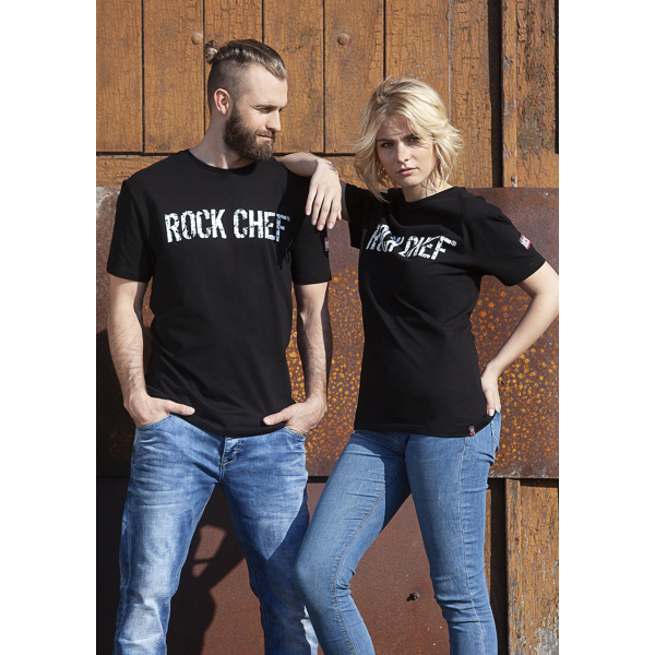 T-Shirt ROCK CHEF®-Stage2 Modell RCTM14 schwarz